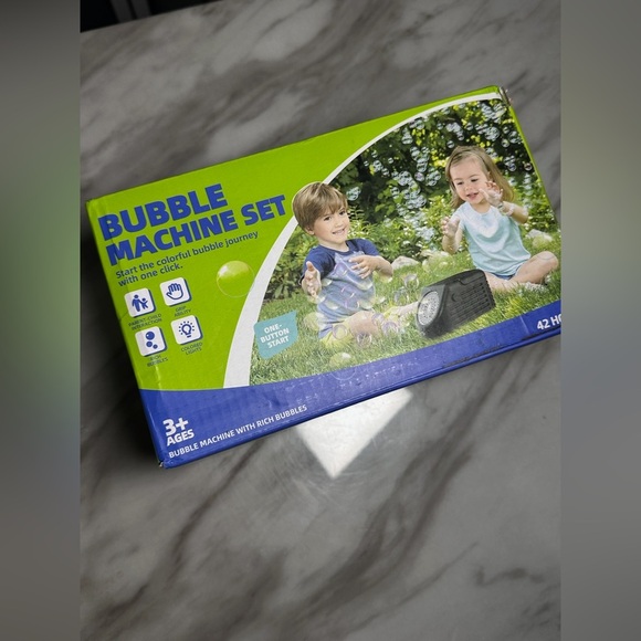 Bubble Machine Set for Kids - Picture 1 of 2